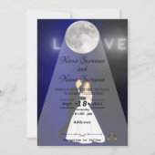Invitation Clair de lune (Devant)