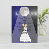 Invitation Clair de lune (Debout devant)