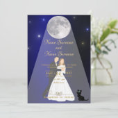 Invitation Clair de lune (Debout devant)