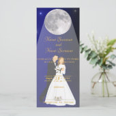 Invitation Clair de lune (Debout devant)