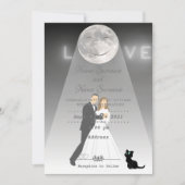 Invitation Clair de lune (Devant)