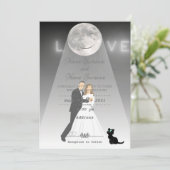 Invitation Clair de lune (Debout devant)