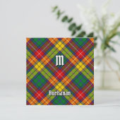 Invitation Clan Buchanan Tartan (Debout devant)