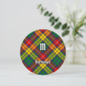 Invitation Clan Buchanan Tartan (Debout devant)