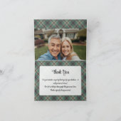 Invitation Clan Craig Crest over Tartan (Intérieur)