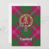Invitation Clan Crawford Crest (Dos)