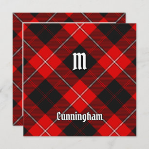 Invitation Clan Cunningham Tartan