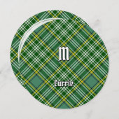 Invitation Clan Currie Tartan (Devant / Derrière)
