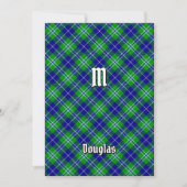 Invitation Clan Douglas Tartan (Devant)