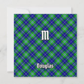 Invitation Clan Douglas Tartan (Devant)