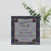 Invitation Clan écossais de Maccallum - Plaid (Debout devant)