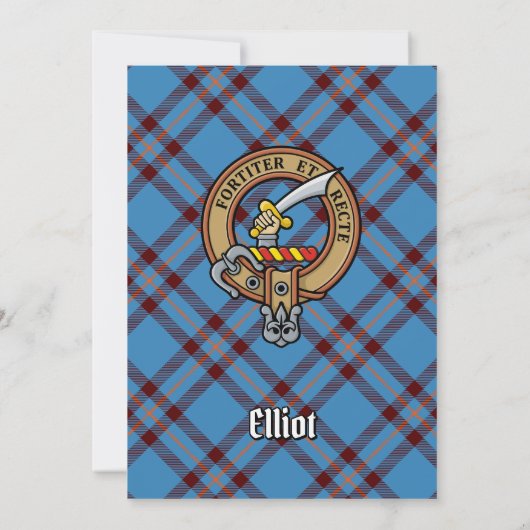 Invitation Clan Elliot Crest (Dos)