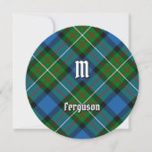 Invitation Clan Ferguson Tartan (Devant)
