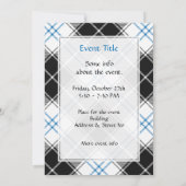 Invitation Clan Forbes robe Tartan (Dos)