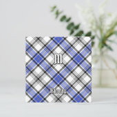 Invitation Clan Hannay Tartan (Debout devant)