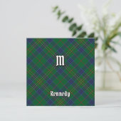 Invitation Clan Kennedy Tartan (Debout devant)