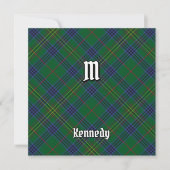 Invitation Clan Kennedy Tartan (Devant)