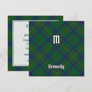 Invitation Clan Kennedy Tartan