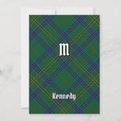 Invitation Clan Kennedy Tartan (Devant)