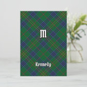 Invitation Clan Kennedy Tartan (Debout devant)