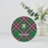 Invitation Clan MacFarlane Chasse moderne Tartan (Debout devant)