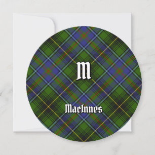 Invitation Clan MacInnes Tartan