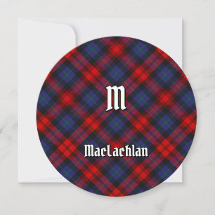 Invitation Clan MacLachlan Tartan