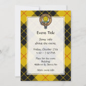 Invitation Clan MacLeod de Lewis Crest (Devant)