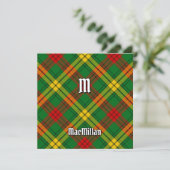 Invitation Clan MacMillan Tartan (Debout devant)