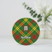 Invitation Clan MacMillan Tartan (Debout devant)