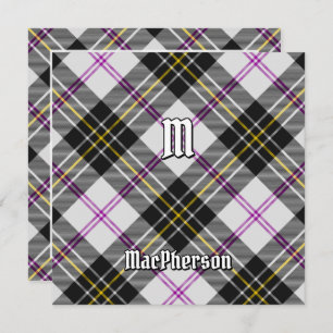 Invitation Clan MacPherson robe Tartan