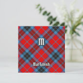 Invitation Clan MacTavish Tartan (Debout devant)