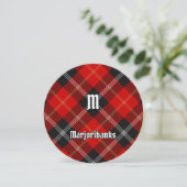 Invitation Clan Marjoribanks Tartan (Debout devant)