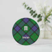 Invitation Clan Sinclair Chasse Tartan (Debout devant)