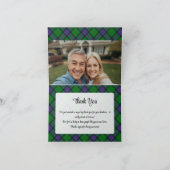 Invitation Clan Sinclair Crest over Hunting Tartan (Intérieur)