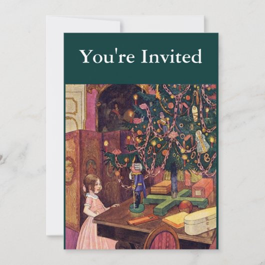 Invitation Clara et Nutcracker (Devant)