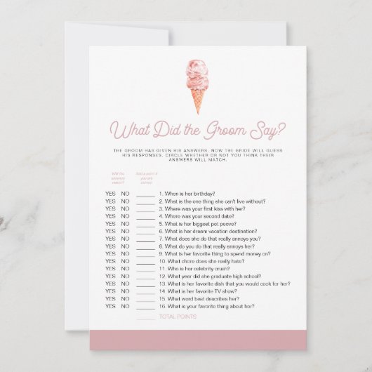 Invitation CLARA Retro Qu'Est-Ce Que La Salle A Dit Bridal Ga (Devant)