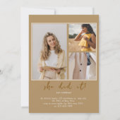 Invitation Class Dismissed 2026 Photo Minimal Graduation  (Dos)