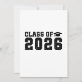 Invitation Class of 2026 (Devant)