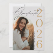 Invitation Class of 2026 Arch Photo Graduation Party (Devant)