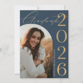 Invitation Class of 2026 Arch Photo Graduation Party (Devant)