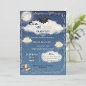 Invitation Class of 2026 Die Cut Graduation (Debout devant)