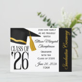Invitation Class of 2026 Graduation Ceremony (Debout devant)