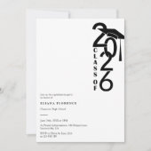 Invitation Class of 2026 Modern Graduation Party (Devant)