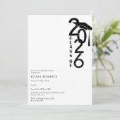 Invitation Class of 2026 Modern Graduation Party (Debout devant)