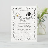 Invitation Class of 2027 Graduation Party Invite (Debout devant)