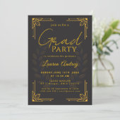 Invitation Class of 2027 Graduation Party Invite (Debout devant)