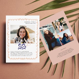 Invitation Class Of Personalized Graduation Announcement