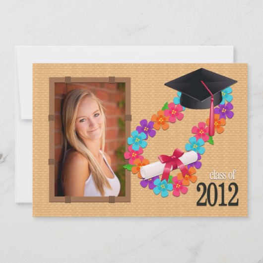Invitation Classe 2012 Lei Graduation SCROLL DOWN pour 2013 (Devant)