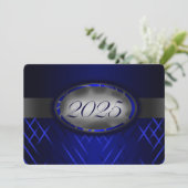 Invitation Classe Blue & Silver de 2025 Party (Debout devant)